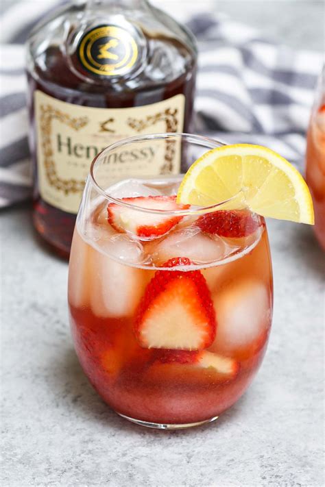 Strawberry Hennessy Cocktail Recipe